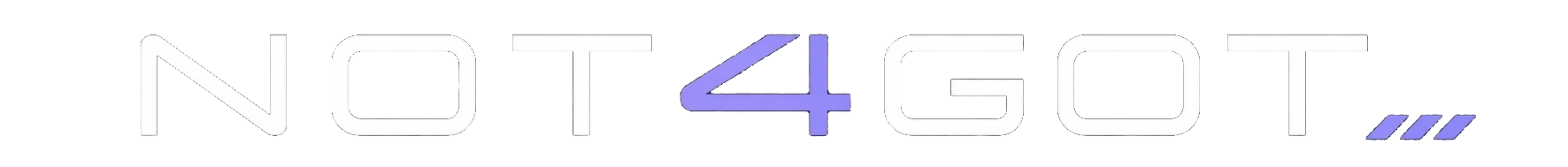Not4got logo